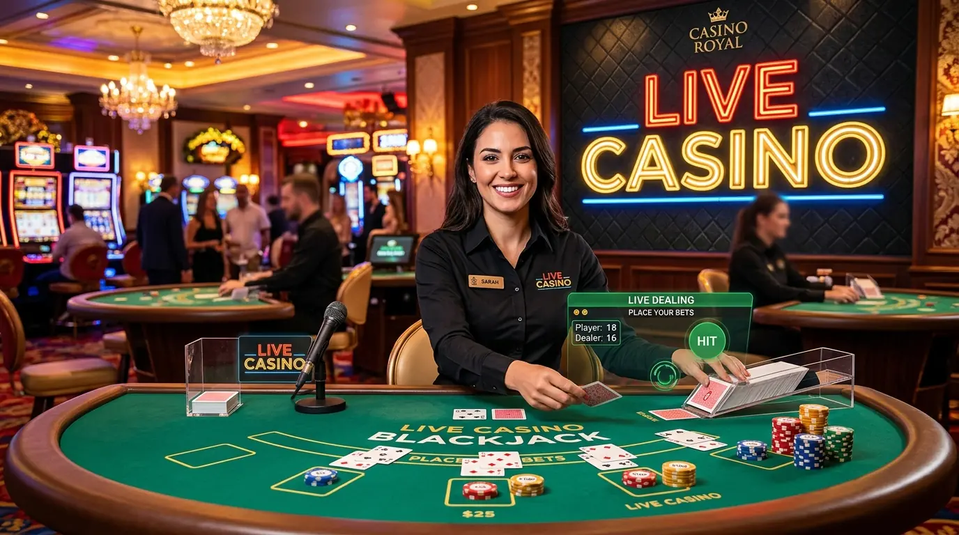 Live Casino bei F1 casino
